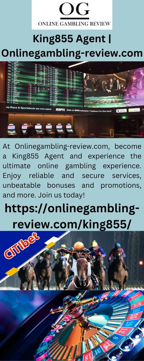 At Onlinegambling-review.com, become a King855 Agent and experience the ultimate online gambling experience. Enjoy reliable and secure services, unbeatable bonuses and promotions, and more. Join us today!


https://onlinegambling-review.com/king855/