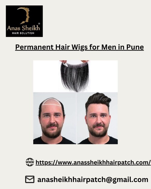 Anas Sheikh Hair Solution Is One Of The Leading Brands in Human
Hair Wigs /Patch In Pune, Mumbai, And Delhi. We Provide High Quality
Hair System Made With 100% Real Human Hair. Hair Patch is a top molded patch made up of normal hair which is utilized to cover baldness. Hair Patch is the best treatment for male baldness. When hair development isn’t conceivable from medications and a man can’t stand to go for hair transplantation. Anas Sheikh gives Best Permanent Hair Wigs for Men in Pune
Read More at: https://www.anassheikhhairpatch.com/