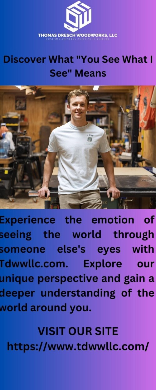 Discover the emotional connection you have with someone special with Tdwwllc.com. See when you see them and experience the joy of being reunited.

https://www.tdwwllc.com/gallery/
