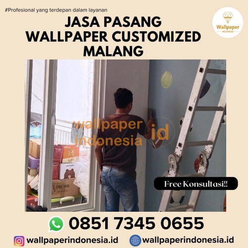 JASA PASANG WALLPAPER CUSTOMIZED MALANG