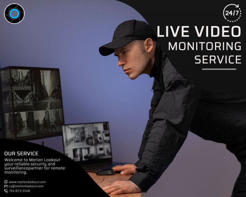 Embark on the future of security with Motion Lookout's Live Video Monitoring Service. Redefine vigilance as our cutting-edge technology keeps a watchful eye on your premises. Trust in real-time insights, ensuring unmatched protection. Safeguard your assets with our Live Video Monitoring Service – where security meets innovation.
https://www.motionlookout.com/