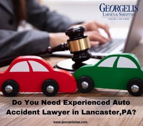 Auto accidents are extremely common, and innocent victims suffer catastrophic injuries when they occur. Suppose you or a loved one has been injured in a auto accident. At Georgelis, Larsen & Sabatino Injury Law Firm, P.C., our lawyers can help you claim compensation for your losses. Choose us today to hire an experienced auto accident injury lawyer in Lancaster PA.

Visit this url for further information: 
https://www.georgelislaw.com/lancaster-county-motor-vehicle-accident-lawyer/