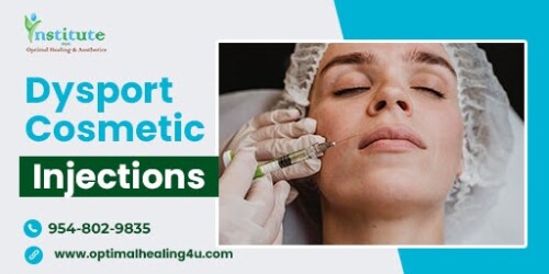 Dysport Cosmetic Injections is a systemic skin care treatment. With the help of this injection, wrinkles can be easily removed. Also it does not require any surgical treatment. Dysport is a type of botulinum toxin that is injected into the skin into the targeted areas of the skin muscles. It is used for the treatment of glabellar lines, also sometimes known as frown lines that are located between your eyebrows.

Learn More: https://optimalhealing4u.com/injectables/