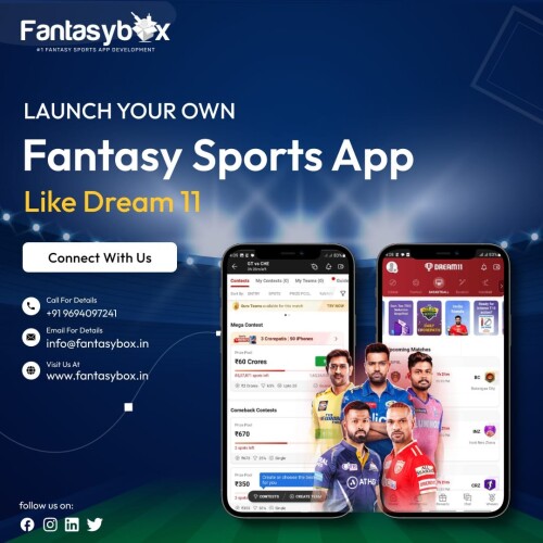 Hiring Fantasy Sports App Development Company? Look no further. FantasyBox, the top choice for those seeking a reliable fantasy sports app development company, creates engaging, feature-rich apps for all our fan needs. Hire us and bring your fantasy sports ideas to life with our top-notch app development services.

https://www.fantasybox.in/