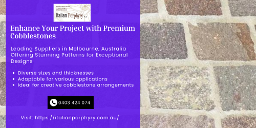 Enhance Your Project with Premium Cobblestones
