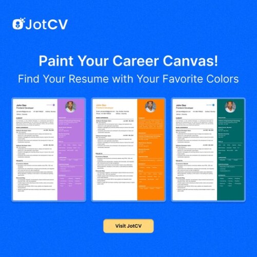 Discover the best in video resume creation at JotCV. Elevate your career with our top-rated video resume builder. Create an impactful resume effortlessly at JotCV.com.
https://www.jotcv.com/