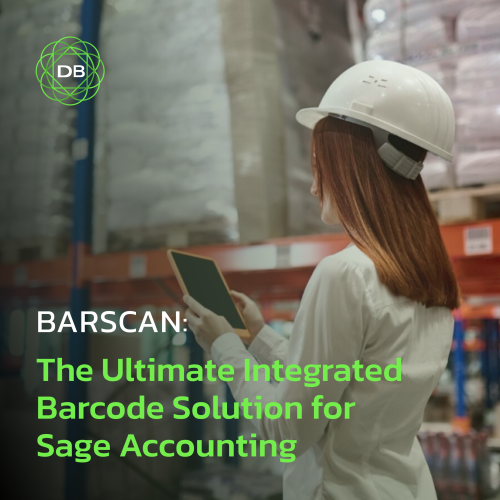 Are you a manufacturer, distributor, or assembler? Do you spend too much time keeping tabs on your stock, trying to locate a hard-to-find part or product in your warehouse, or experience unacceptable stock-outs?

If so, we hope you'll consider Barscan from DB Computer Solutions, the ultimate integrated Barcode Solution for Sage Accounting.

Upgrade to Barscan from DB Computer Solutions for Sage 50/50c or Sage 200 Professional:

Key Features:

➡️ Create barcodes quickly.
➡️ Scan Goods Received or Despatched effortlessly.
➡️ Real-time data migration to Sage Accounting.
➡️ Maintain accurate stock counts with ease.

Additional Benefits:

➡️ Instantly create invoices and pick lists.
➡️ Streamline Sales Orders and Transfers.
➡️ Simplify Kit Management for increased efficiency.

Revolutionise your stock control with Barscan.

Get in touch with us at 061 480980 or email us at info@dbcomp.ie.

https://www.dbcomp.ie/
