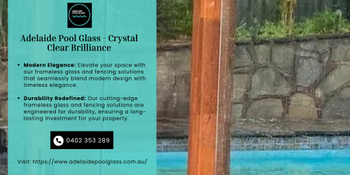 Adelaide Pool Glass Crystal Clear Brilliance