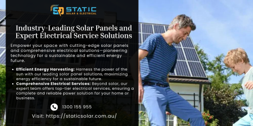 Industry Leading Solar Panels and Expert Electrical Service Solutions