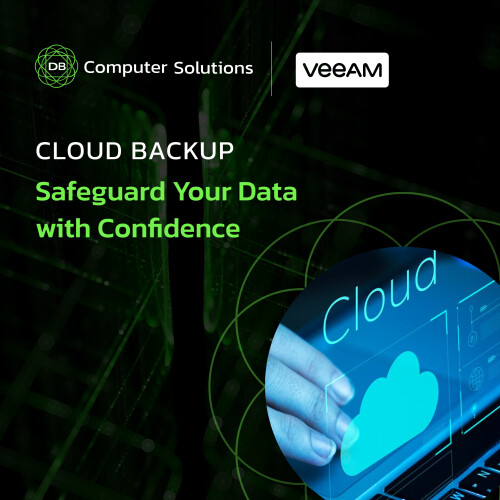 Protect all your vital data workloads—virtual, physical, or cloud-based—with ease using our Cloud Protect Off-site Data Backup.

Our simple console ensures hassle-free management while our state-of-the-art data centre keeps your data secure from ransomware and malware attacks.

Powered by Veeam, our solution delivers reliable off-site protection at a flexible, cost-effective rate. Don't leave your data vulnerable—choose DB Computer Solutions Cloud Protect for peace of mind.

For more info, contact us via 061 480980 or email us at info@dbcomp.ie.

Find out more on our website https://www.dbcomp.ie/cloud-backup/