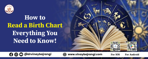 Studying a birth chart or kundli can offer valuable insights into a person's life.Let's explore the crucial aspects involved in interpreting a kundli and know how to read birth chart through Dr. Vinay Bajrangi.

https://www.vinaybajrangi.com/blog/horoscope/how-to-read-birth-a-chart