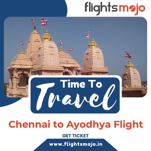 Travel easily from Chennai to Ayodhya with Flightsmojo. We have lots of flight choices just for you. Booking your trip is easy and fast with us. Whether you're going for work or fun, we make it simple. Find the best option for you and book your flight today with Flightsmojo. Let's explore Ayodhya together!
https://www.flightsmojo.in/flights/chennai-maa-ayodhya-ayj-cheap-airtickets