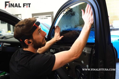 Final Fit, we're proud to offer top-notch limo tint and windshield tinting services tailored just for you. Our skilled technicians use high-quality materials and advanced methods to ensure the best results. Limo tint not only makes your vehicle look great but also provides privacy and shields you from harmful UV rays. Likewise, windshield tinting cuts down on glare, improves visibility, and keeps your car cooler inside. Whether you want to boost your vehicle's style or functionality, Final Fit is here for you with unbeatable tinting solutions. Trust us for professional service, top quality, and total satisfaction every time. https://finalfitusa.com/automotive-window-tint/