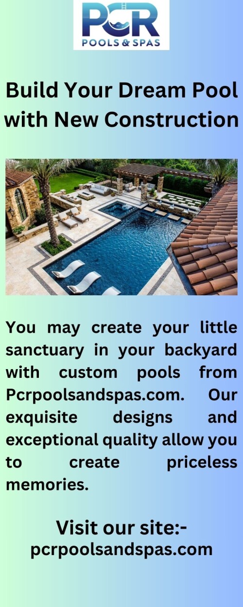 Envision your backyard as an opulent outdoor living space by utilizing Pcrpoolsandspas.com. In your garden, unwind and have fun.

https://pcrpoolsandspas.com/outdoor-living/