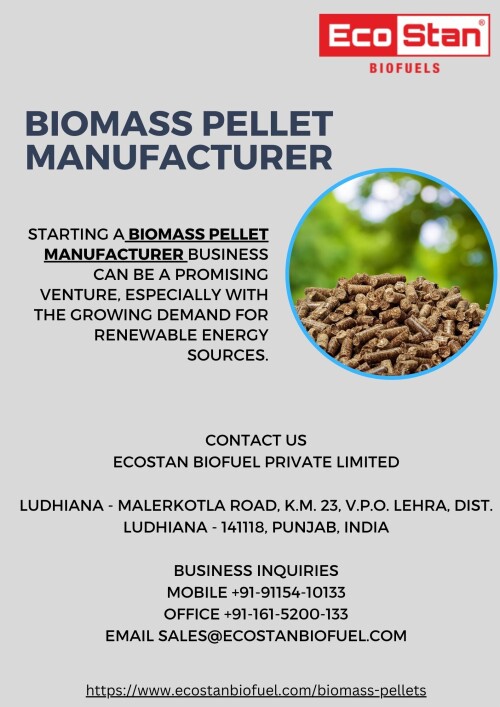 With our superior biomass pellet manufacture, discover environmentally friendly energy options. Our specialty at Eco-Fuel Innovations is producing premium pellets from sustainable biomass sources. Take a look at our selection of environmentally friendly products and join the shift to more sustainable energy sources.