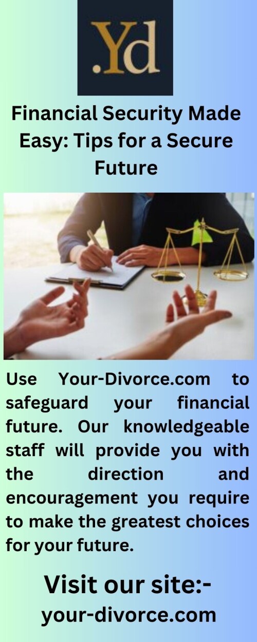 Get the support you need to move on from your divorce with Your-Divorce.com and don't allow your divorce records to define you. Obtain the assistance and tools you require to decide wisely and take charge of your destiny.

https://your-divorce.com/