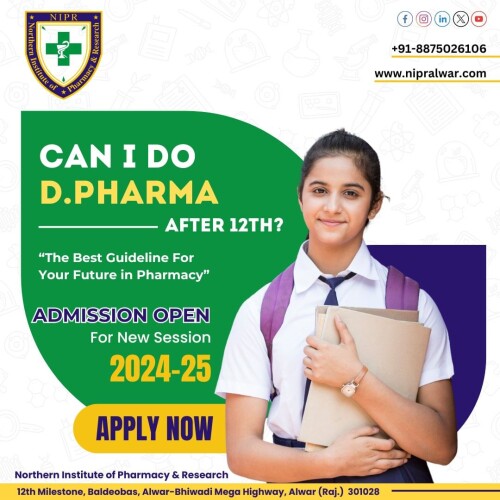 Explore NIPR's Pharmacy College Programs for your journey to success. Discover tailored Course, expert faculty guidance, and hands-on learning opportunities. Prepare for a rewarding career in pharmacy with our comprehensive programs. Start your path to success today! For more info. visit us-https://www.nipralwar.com/