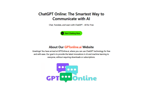 About Out GPTOnline.ai Website