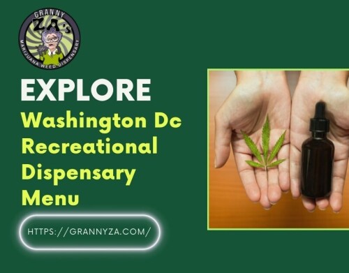 Embark on an exciting journey of exploration and discovery with our Washington DC recreational dispensary menu. Dive into a diverse selection of premium cannabis products meticulously curated to cater to every taste and preference. From top-shelf flower to artisanal edibles and potent concentrates, there's something for everyone to explore and enjoy. Visit us today and immerse yourself in a world of unparalleled quality and variety. Come on in and explore our Washington DC recreational dispensary menu – your next favorite discovery awaits!
Visit here -https://dc3.grannyza.com/