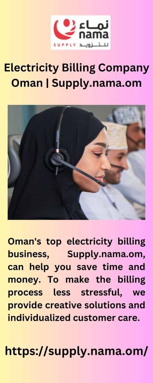 Electricity Billing Company Oman Supply.nama.om