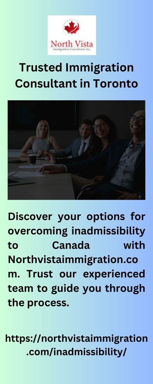 Discover your options for overcoming inadmissibility to Canada with Northvistaimmigration.com. Trust our experienced team to guide you through the process.


https://northvistaimmigration.com/inadmissibility/