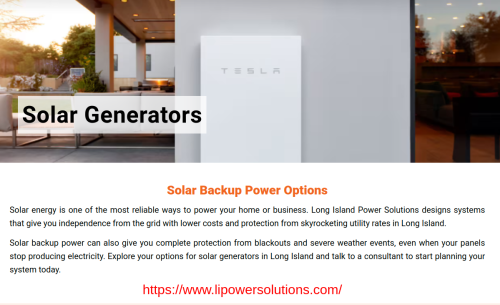 solar backup power
