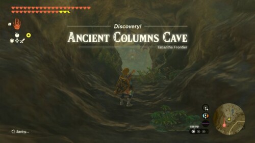 ancient columns cave