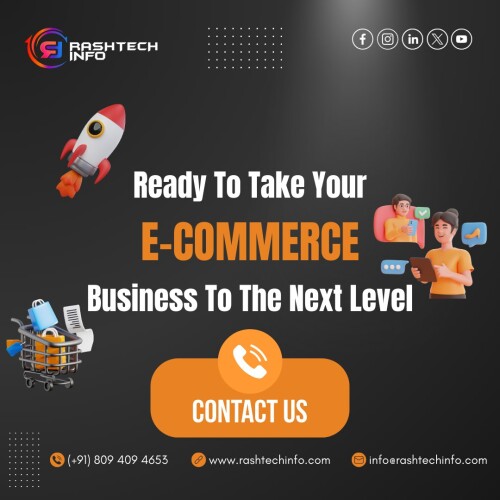 RashTech Info is a premier E-commerce website development company in Alwar, specializing in crafting tailored digital solutions for businesses. With a focus on user-friendly interfaces and robust functionalities, we empower clients to enhance their online presence and drive sales. Our expertise lies in creating seamless shopping experiences that elevate brands and engage customers effectively.

Contact Us:
https://rashtechinfo.com/