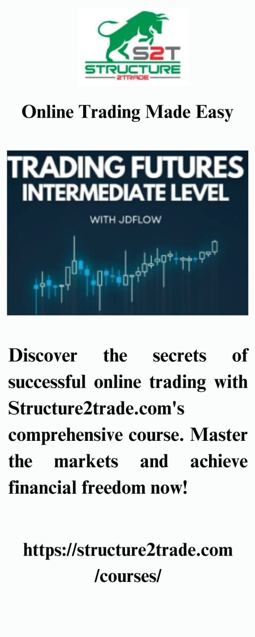 Discover the secrets of successful online trading with Structure2trade.com's comprehensive course. Master the markets and achieve financial freedom now!

https://structure2trade.com/courses/