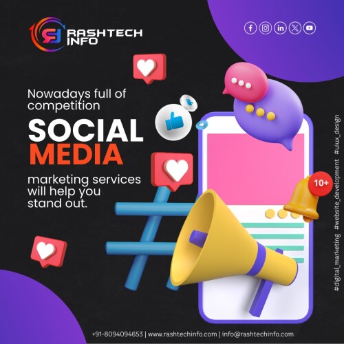 Elevate your brand's online presence with RashTech Info Services, the foremost Social Media Optimization (SMO) experts in Alwar. Our tailored SMO services in Alwar are designed to amplify your digital footprint, engage your audience, and drive impactful results. Maximize your brand visibility and reach with our specialized strategies.

Contact US:
https://rashtechinfo.com/services/smo/