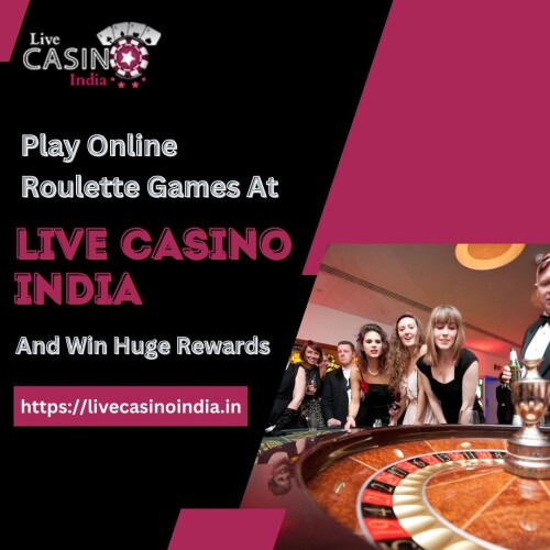 Play online roulette games at Live Casino India and win huge rewards. Enjoy a thrilling and immersive gaming experience with real-time dealers and high-stakes excitement. Join now to test your luck and strategy, and take home big wins. Start your roulette adventure today at Live Casino India.