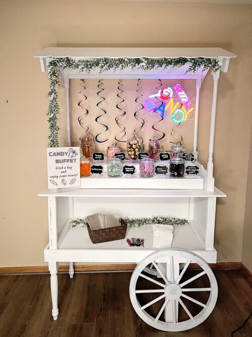 Enhance your next event with our premier candy cart, flower cart, and drink cart rentals. Whether you’re hosting a wedding, corporate gathering, or birthday party, our carts are the perfect addition to create a memorable experience. Our candy cart rental offers a delightful array of sweet treats, guaranteed to satisfy every guest’s cravings. 



Product Price :-$225.00



https://easybreezybashco.com/product/candy-cart-rental/