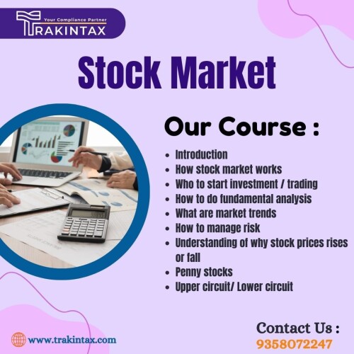 Learn stock market strategies with TrakinTax. Discover expert guides, insightful tips, and comprehensive resources to master stock trading and investment. Join us to enhance your financial skills and confidently navigate the stock market. Start your journey with TrakinTax today for a smarter investment future.
for more info. visit us-www.trakintax.com
