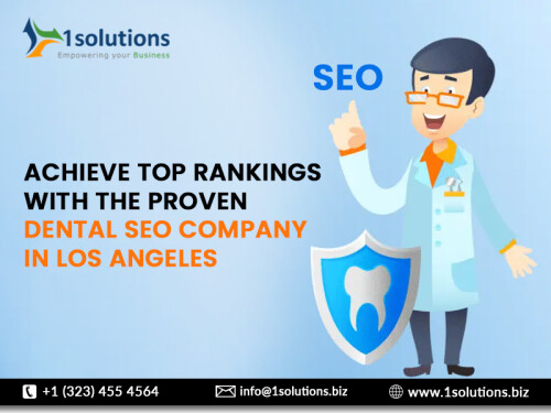 At 1Solutions, we specialize in delivering top-notch SEO services tailored specifically for dental practices. Our Dental SEO Services are designed to enhance your online presence, attract more patients, and grow your practice effectively. With a deep understanding of the dental industry and its unique challenges, our team of SEO experts employs proven strategies to ensure your website ranks higher in search engine results, driving more targeted traffic to your site.