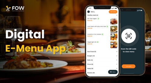 Discover innovative Digital Food Menu App Development solutions that enhance your restaurant's efficiency and customer experience. Explore customizable features, seamless integration, and user-friendly design for the modern dining experience.