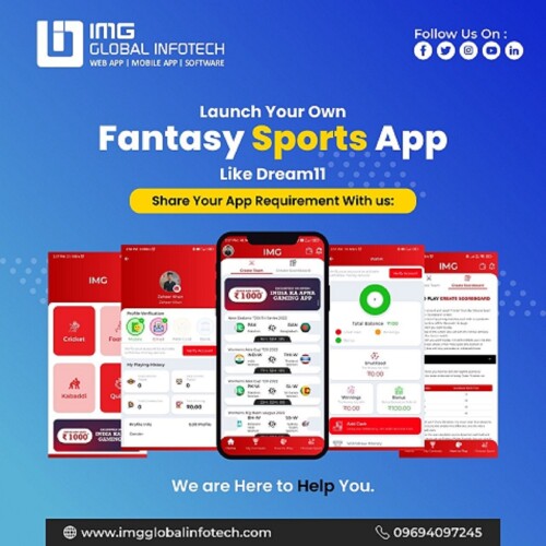 With a proven track record of developing over 300+ fantasy sports apps, IMG Global Infotech is your one-stop shop for custom fantasy sports app development. Our team of passionate developers prioritizes innovation and adherence to best practices, ensuring your app is not only feature-rich but also secure and scalable.
https://www.imgglobalinfotech.com/fantasy-sports-app-development.php