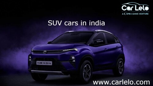 India's SUV craze starts at Carlelo! Dive into our extensive online collection featuring compact SUVs like the Tata Nexon or full-size options like the Toyota Fortuner. Find the perfect blend of style, space, and performance for your adventures. Compare features, pricing, and get on-road estimates for various SUV models. Enjoy a hassle-free car buying experience with Carlelo. Visit today and drive away in your dream SUV!

https://www.carlelo.com/new-cars/suv-cars