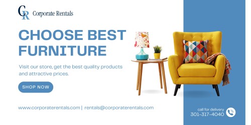 Choosing the right furniture rental company in Maryland depends on your specific needs, budget, and preferences. Corporate Furniture Rentals stands out for its comprehensive services and customer satisfaction. Read more: https://corporaterentals.com/baltimore-md/furniture-rental/