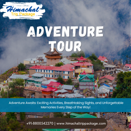 The Manali Adventure Tour by Himachal Trip Package offers thrilling experiences such as paragliding, river rafting, and trekking. This tour showcases Manali's natural beauty and vibrant culture, making it a perfect getaway for adventure enthusiasts seeking excitement and scenic landscapes. Read more at: https://www.himachaltrippackage.com