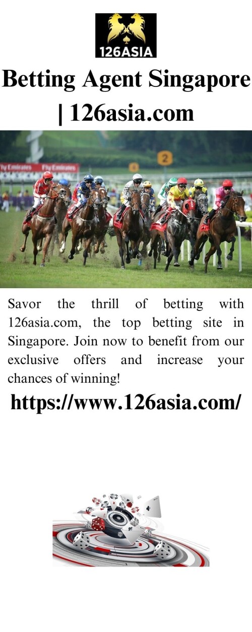 Savor the thrill of betting with 126asia.com, the top betting site in Singapore. Join now to benefit from our exclusive offers and increase your chances of winning!

https://www.126asia.com/