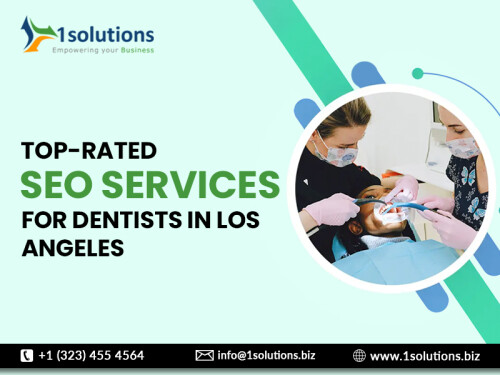 Boost your dental practice's online visibility with 1Solutions, offering top-rated SEO services for dentists in Los Angeles. Our expert team delivers tailored strategies to drive traffic, enhance patient engagement, and grow your practice. Trust us to elevate your online presence.