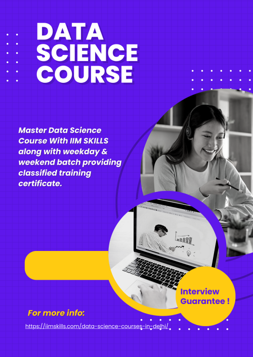 In a world that revolves around AI and machine learning, learning data science is a key to analyze current market situations so as to make informed and backed decisions.  The world is built on data and so should be our decisions. The data analytics courses in Delhi will help one to have a nag on this data backed world.
https://iimskills.com/data-science-courses-in-delhi/