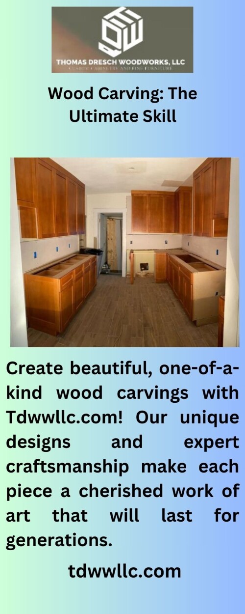 Discover the beauty of wood carving with Tdwwllc.com. Our unique selection of handcrafted pieces will bring a special touch to your home, and our expert craftsmanship ensures quality that will last.

https://www.tdwwllc.com/contact/