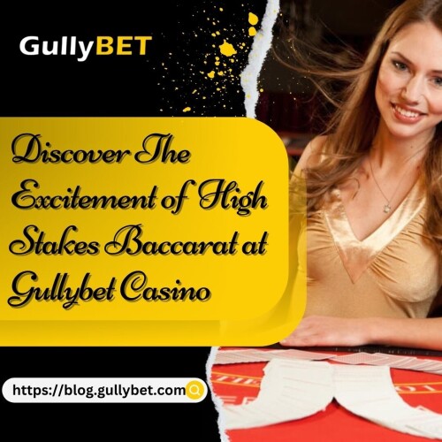 Experience the thrill of high-stakes baccarat at Gullybet Casino. Enjoy an exhilarating gaming environment, test your skills, and win big. Join the elite and immerse yourself in the ultimate baccarat experience today at Gullybet Casino.
