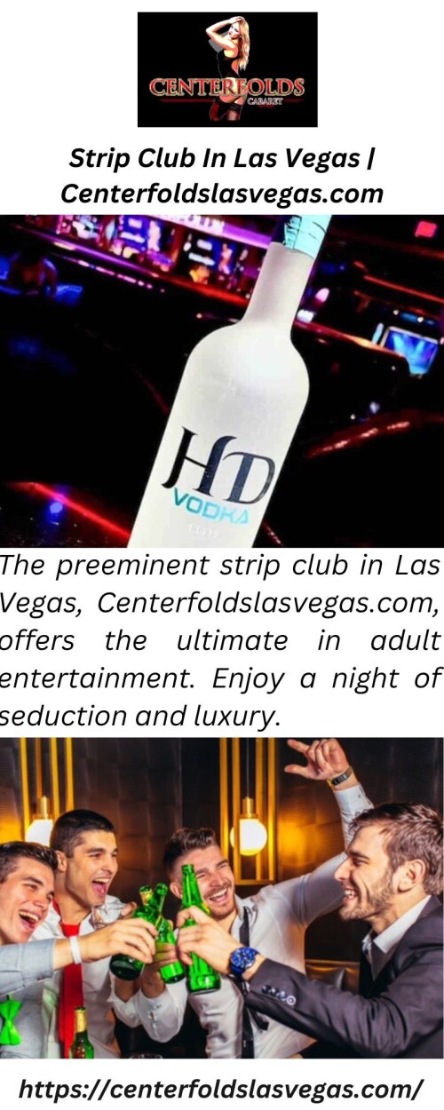 The preeminent strip club in Las Vegas, Centerfoldslasvegas.com, offers the ultimate in adult entertainment. Enjoy a night of seduction and luxury.

https://centerfoldslasvegas.com/