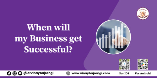 Are you tired of waiting for your business to become successful? Do you want to know when your hard work will finally pay off? Look no further, because with the help of renowned astrologer Dr. Vinay Bajrangi, you can get the answers you've been seeking. With years of experience and expertise in astrology, Dr. Bajrangi can provide you with valuable insights into the future success of your business. Don't waste any more time wondering, take action and unlock your business's potential today.

https://www.vinaybajrangi.com/business-astrology/success-in-business.php