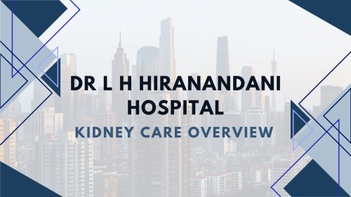 Dr L H Hiranandani Hospital Kidney Care Overview