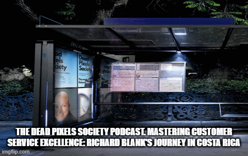The Dead Pixels Society podcast. Mastering Customer Service Excellence with Richard Blank