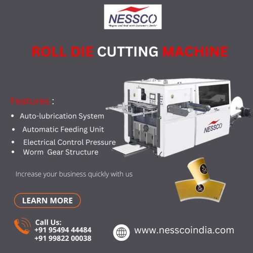 High-Quality Roll Die Cutting Machine stands out for its superior performance and reliability, tailored for precise and efficient die-cutting in industrial settings.