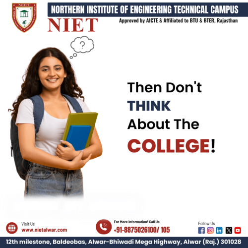 Discover the top Computer Science Engineering colleges in Alwar, featuring the best CSE programs and courses. Our comprehensive guide highlights leading Computer Science Engineering colleges in Alwar that offer cutting-edge curriculum, experienced faculty, and excellent facilities. Explore options that will help you achieve your career goals in technology and computer science. Whether you're looking for the most advanced courses or renowned institutions, find the perfect Computer Science Engineering College in Alwar with NIET alwar to kickstart your journey towards success in the tech industry. Choose wisely to ensure a solid foundation in computer science and engineering.

for more info. visit us: https://www.nietalwar.com/